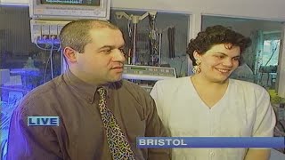 IDENTICAL QUADRUPLETS  Aversa Quadruplets interview on GMTV in 1996 [upl. by Revell55]