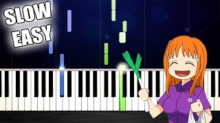 Ievan Polkka Loituma Polkka  SLOW EASY Piano Tutorial by PlutaX [upl. by Rolando]