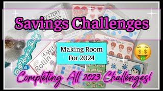 Savings Challenges🤑  Completing Multiple Challenges  Save Day Sunday savingschallenges [upl. by Burl]