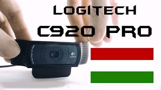 Logitech C920 Teszt  Életem eddigi legjobb webkamerája  Ebeni [upl. by Benildis]