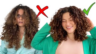 MY TOP 5 CURLY HAIR ROUTINE TIPS FOR BEGINNERS simplified routine [upl. by Ynnhoj664]