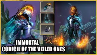 DOTA2 Phantom Assassin Codicil of the Veiled Ones Immortal  Manifold Paradox Arcana [upl. by Nyleve]