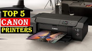 ✅ Top 5 Best Canon Printers in 2024 – Reviews and Comparison  Best Canon Printer in 2024 [upl. by Arratahs306]