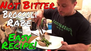 Easy Broccoli Rabe Recipe [upl. by Alimrahs]