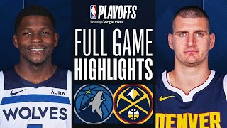 3 TIMBERWOLVES at 2 NUGGETS  FULL GAME 2 HIGHLIGHTS  May 6 2024 [upl. by Duffy]