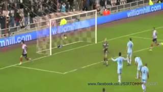 Sunderland 10 Man City  Ji goal Martin Tyler commentary [upl. by Ivgnout]