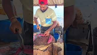 Fastest Tuna Fish Cutting Skill By Expert Fish Cutter  Huge Skipjack Tuna Fish Cutting Videos [upl. by Acnaiv]