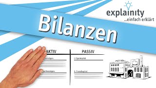 Bilanzen einfach erklärt explainity® Erklärvideo [upl. by Hike303]