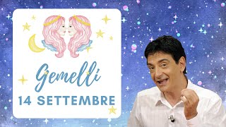 Gemelli ♊️ Loroscopo di Paolo Fox  14 Settembre 2024  Lavoro e amore a parimerito [upl. by Llenhoj]