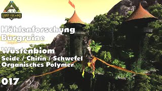 ARK LOST ISLAND  Erkunden von Höhle Burgruine amp Wüstenbiom Seide amp Chitin Lets Play Deutsch [upl. by Letta]