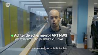 VRT Vandaag Nieuws amp duiding Achter de schermen bij VRT NWS [upl. by Lednar]