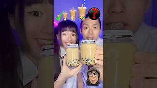 MINUM ES BOBA DARI BENTUK KECIL KE BESAR‼️ mukbang boba funny food bobalove dubber [upl. by Olin]