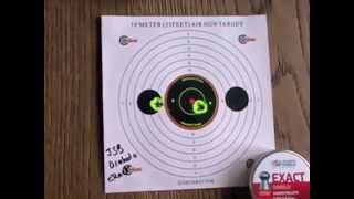 177 Pellet test with Weihrauch HW100 S air rifle [upl. by Tannenwald245]