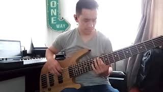 Diez lagrimas  hermanos lebron  cover en bajo [upl. by Notlok]