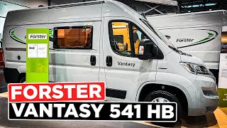 BILLIGSTE Wohnmobil Kastenwagen 2023 Forster Vantasy 541 HB [upl. by Kilam]