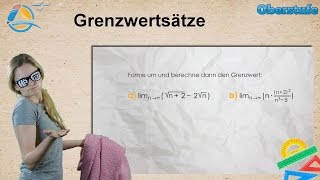 Grenzwertsätze  Folgen Reihen und Grenzwerte  Oberstufe ★ Übung 3 [upl. by Cecilla]