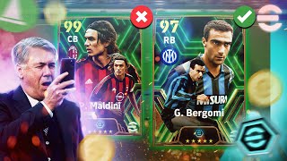 I packed THE BEST boosted defender Epic BERGOMI review  eFootball 24 [upl. by Nicole549]