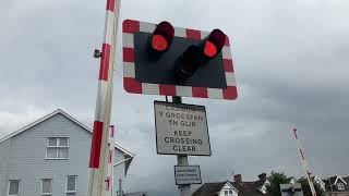 Llanelli West Level Crossing 210924 [upl. by Dickie]