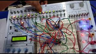 BCD adder in Computer Architecture Hardware Laboratory using IC 4008 [upl. by Sadiras]