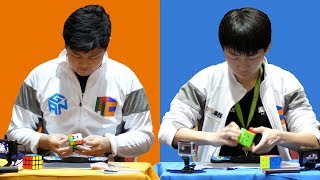 Rubiks Cube World Championships 2017 3x3 Finals feat Max Park Seung Hyuk Nahm Lucas Etter [upl. by Aicak]