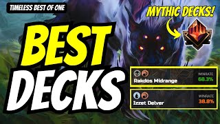 Top 12 Best MTG Timeless Best of One Decks  MTG Arena [upl. by Anuahsar764]