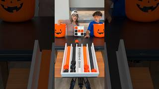 Halloween Tic Tac Toe Challenge tictactoe halloween familygames challenge [upl. by Eellehs]