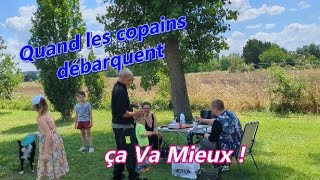 D Vlog 4  Quand les copains débarquent  ça va mieux [upl. by Ttehc503]