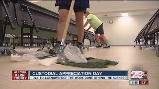 National Custodial Appreciation Day celebrates those who work behindthescenes [upl. by Sager802]