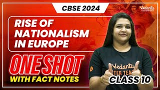 Rise of Nationalism in Europe ONESHOT with Fact Note  Class 10  CBSE 2024 🔥 Suba maam [upl. by Solim]