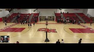 New Canaan High vs Darien High School Boys Varsity Volleyball [upl. by Atekan]