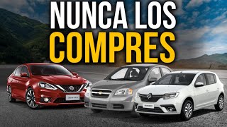 🤮 PEORES AUTOS y SUV QUE PUEDES COMPRAR CUIDADO NO SON CONFIABLES [upl. by Higgins]