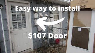 How to install Screenstorm Door  Emco 107 door and 60 minutes [upl. by Carpenter]