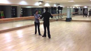 Rumba Intermediate Routine Inspiration 2 Dance London [upl. by Justinn168]