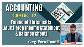 Financial Statements  Multistep Income Statement neb grade12 youtubefeed youtube accounting [upl. by Nahtiek]