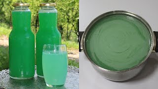 SIRUP OD KOPRIVE I LIMUNA bez kuhanja i upotrebe konzervansa RECEPT [upl. by Warner87]