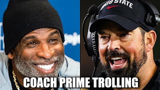 Coach Prime Trolls Ohio State and Ryan Day on It Is What It Is Podcast  Colorado Football [upl. by Barbey]