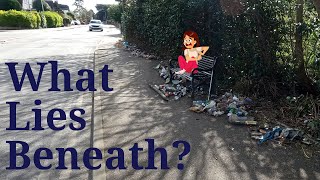 Swept under the shrub 🌳  Litter picking ep113 [upl. by Eiryk16]