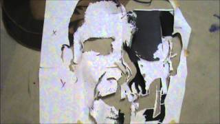 How to Make a Big Graffiti Stencil 3 Feet and Up [upl. by Graff]