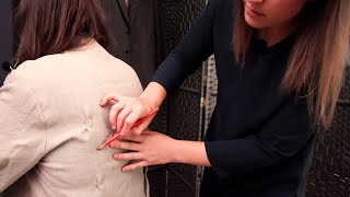 ASMR Perfectionist Tailor Adjusts and Measures for a Suit [upl. by Kyne367]