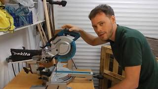 Makita LS0815FL Mitre Saw 110V Review [upl. by Schoenburg]