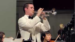 Arutiunian Trumpet Concerto  John Parker trumpet with the UNC Symphony Orchestra [upl. by Llerot728]