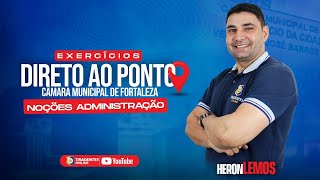 CMFOR  DIRETO AO PONTO  NOÇÕES DE ADMINISTRAÇÃO  PROF HERON LEMOS [upl. by Yorled]