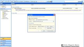 How to Create a Rule in Outlook [upl. by Norraf]