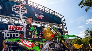 Adam Cianciarulo Pro Motocross 250 Class Champion Highlights Remastered  Racer X Films [upl. by Aruat213]