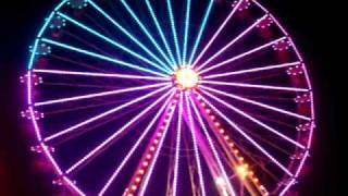 Berliner Riesenrad  Lorenz MONDIAL LED Effekt [upl. by Hainahpez511]