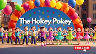 The Hokey Pokey  Classic Nursery Rhyme for Kids rhymes english kidssong toddlers kindergarten [upl. by Aniled]