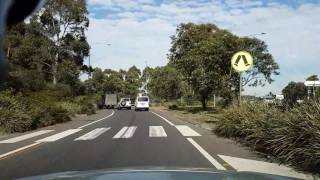 Merging onto the m5 motorway from hume highway [upl. by Oos]