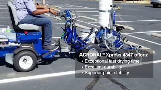 ACRONAL® Xpress 4347 – Superior performance for pavement markings [upl. by Audley]