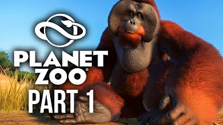 PLANET ZOO Gameplay Walkthrough Part 1  ZOOKEEPER Full Game [upl. by Wartow]