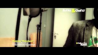 Ruffkid feat Chef187 Mulekeni studio session Video [upl. by Barbur960]